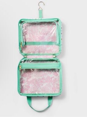 Roller Rabbit x Target Disco Hearts Hanging Toiletry Bag